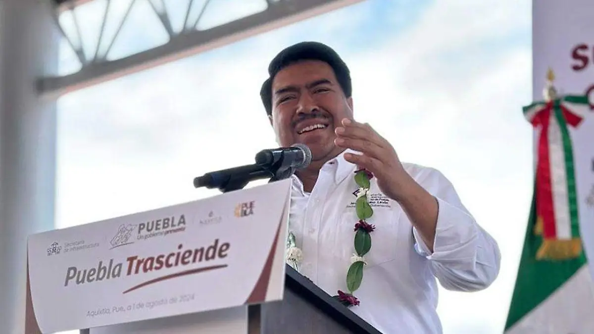 El Secretario de Gobernación de Puebla, Javier Aquino Limón